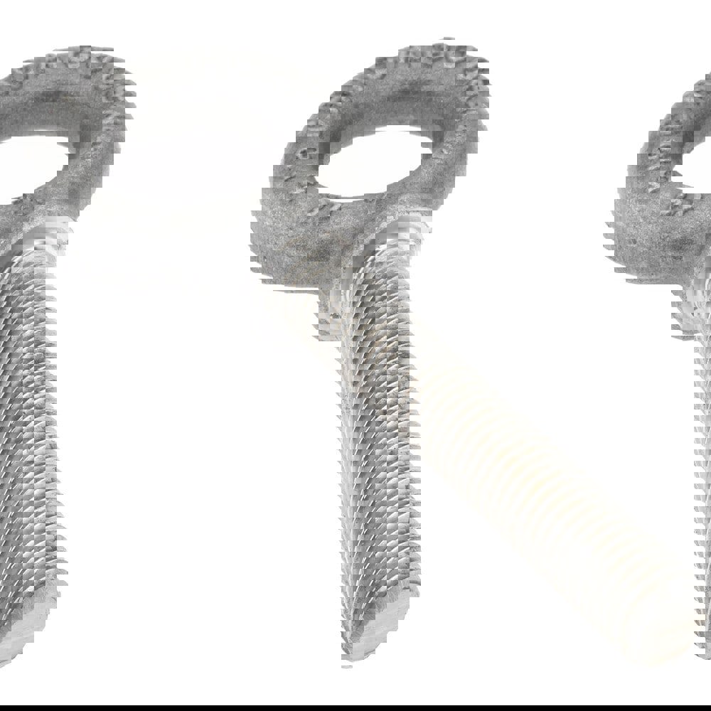 Fixed Lifting Eye Bolt: With Shoulder, 4,000 lb Capacity, 5/8-11 Thread, Grade C-1035 Forged Steel